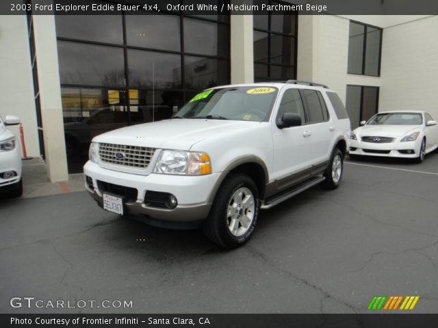 2003 Ford Explorer Eddie Bauer 4x4 in Oxford White