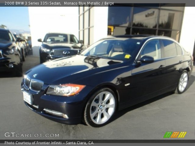 2008 BMW 3 Series 335i Sedan in Monaco Blue Metallic