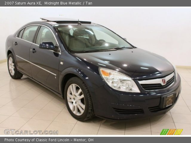 2007 Saturn Aura XE in Midnight Blue Metallic