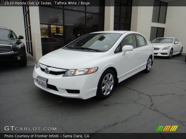 2010 Honda Civic LX Sedan in Taffeta White