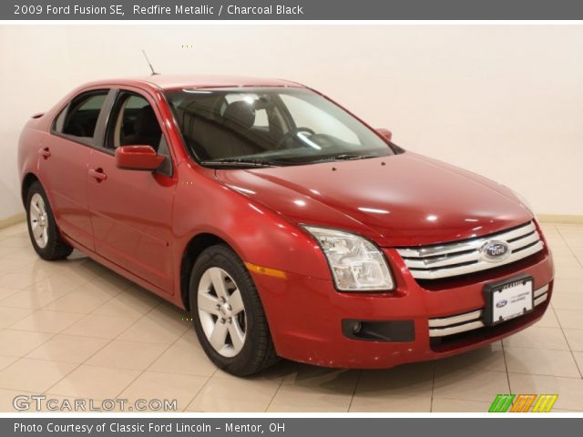 2009 Ford Fusion SE in Redfire Metallic
