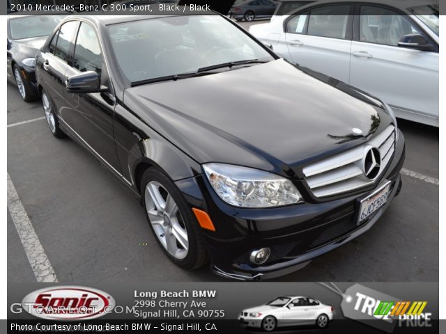 2010 Mercedes-Benz C 300 Sport in Black