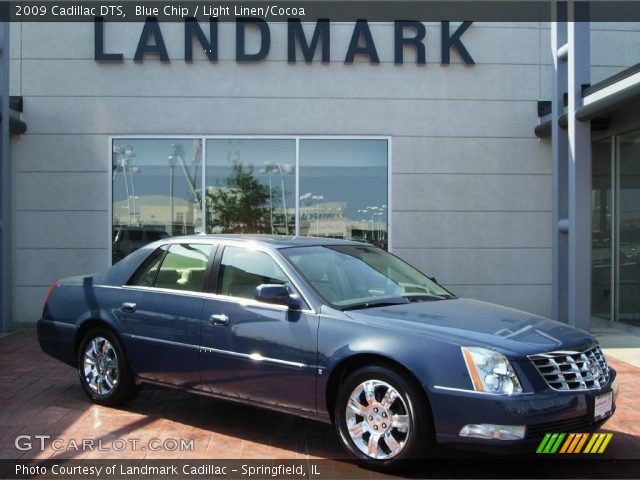 2009 Cadillac DTS  in Blue Chip