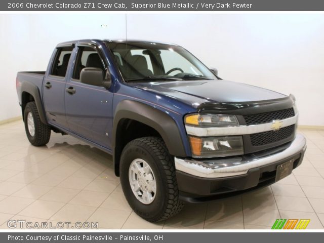 2006 Chevrolet Colorado Z71 Crew Cab in Superior Blue Metallic