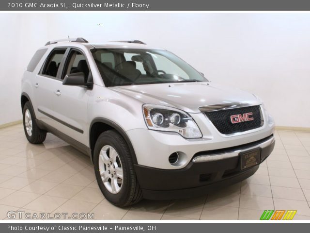2010 GMC Acadia SL in Quicksilver Metallic