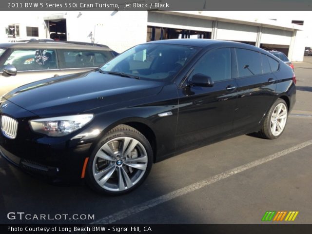 2011 BMW 5 Series 550i Gran Turismo in Jet Black