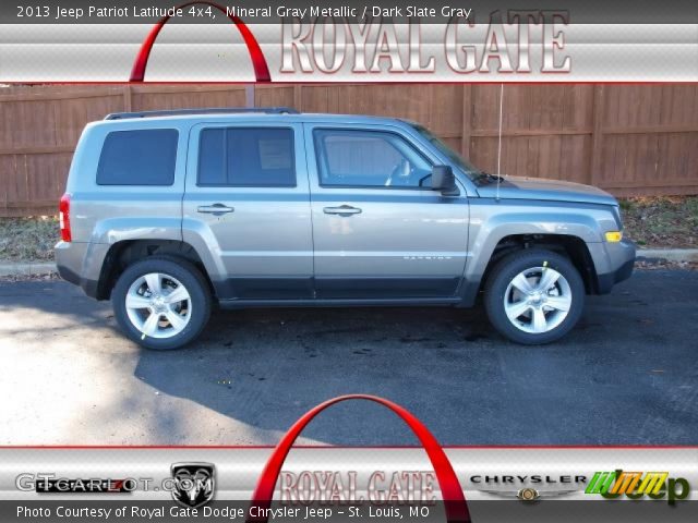 2013 Jeep Patriot Latitude 4x4 in Mineral Gray Metallic