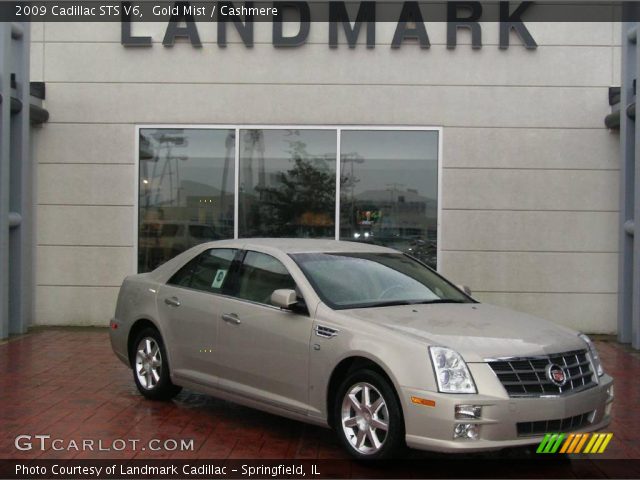 2009 Cadillac STS V6 in Gold Mist