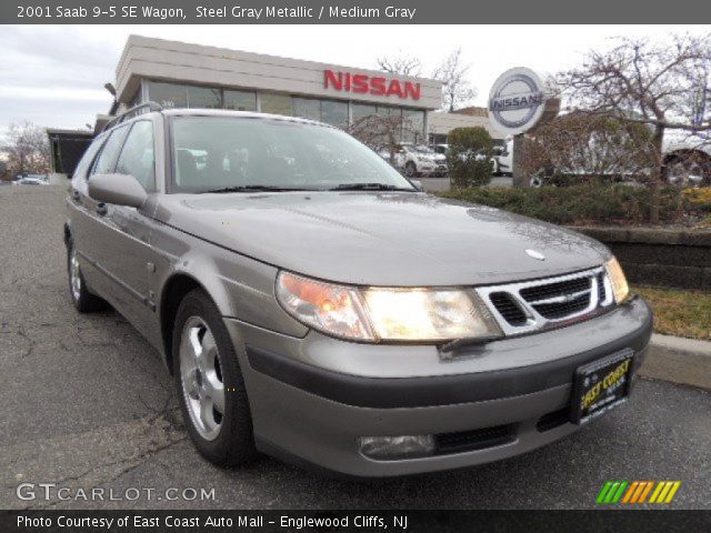 2001 Saab 9-5 SE Wagon in Steel Gray Metallic