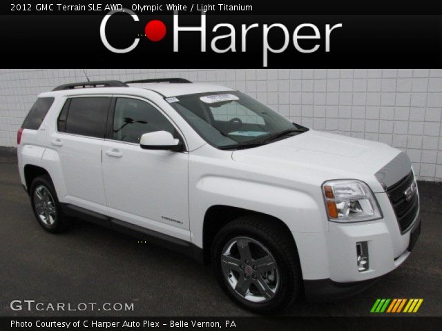 2012 GMC Terrain SLE AWD in Olympic White