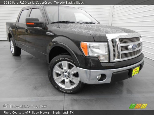 2010 Ford F150 Lariat SuperCrew in Tuxedo Black