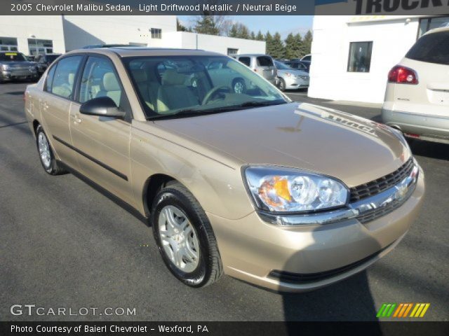 2005 Chevrolet Malibu Sedan in Light Driftwood Metallic