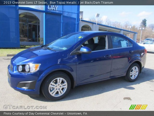 2013 Chevrolet Sonic LT Sedan in Blue Topaz Metallic