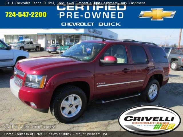 2011 Chevrolet Tahoe LT 4x4 in Red Jewel Tintcoat