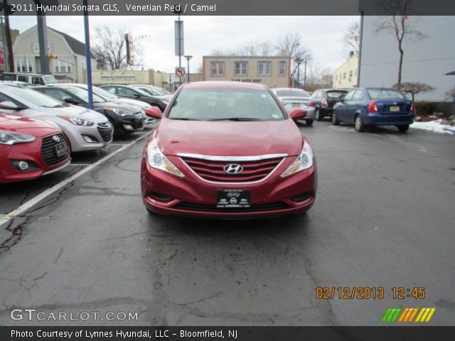 2011 Hyundai Sonata GLS in Venetian Red