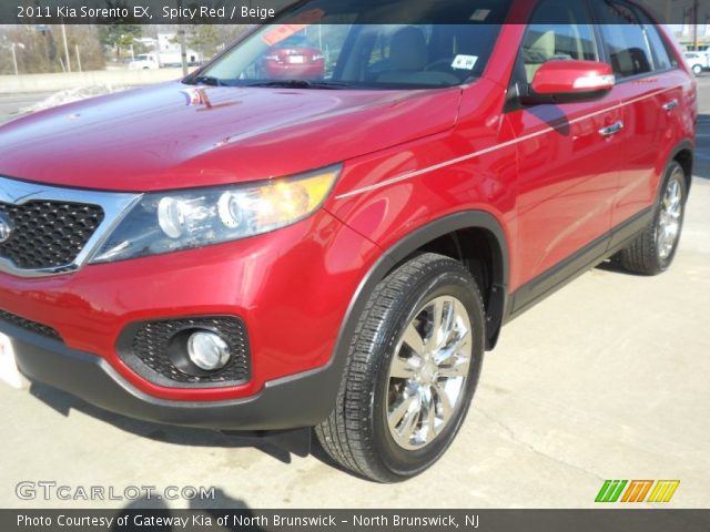 2011 Kia Sorento EX in Spicy Red