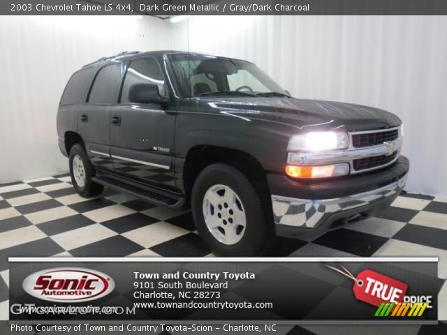 2003 Chevrolet Tahoe LS 4x4 in Dark Green Metallic