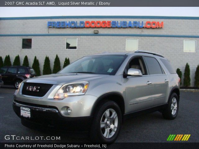2007 GMC Acadia SLT AWD in Liquid Silver Metallic