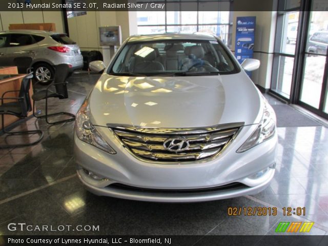 2013 Hyundai Sonata SE 2.0T in Radiant Silver