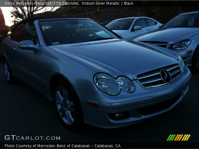 2009 Mercedes-Benz CLK 350 Cabriolet in Iridium Silver Metallic