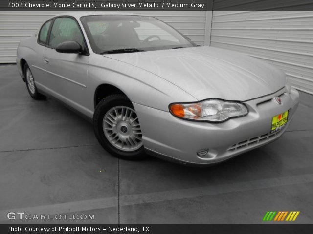 2002 Chevrolet Monte Carlo LS in Galaxy Silver Metallic