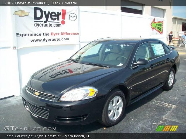 2009 Chevrolet Impala LT in Black