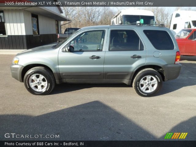 2005 Ford Escape XLT V6 4WD in Titanium Green Metallic