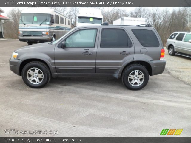 2005 Ford Escape Limited 4WD in Dark Shadow Grey Metallic