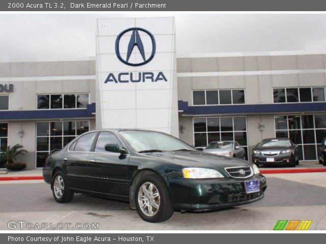 2000 Acura TL 3.2 in Dark Emerald Pearl