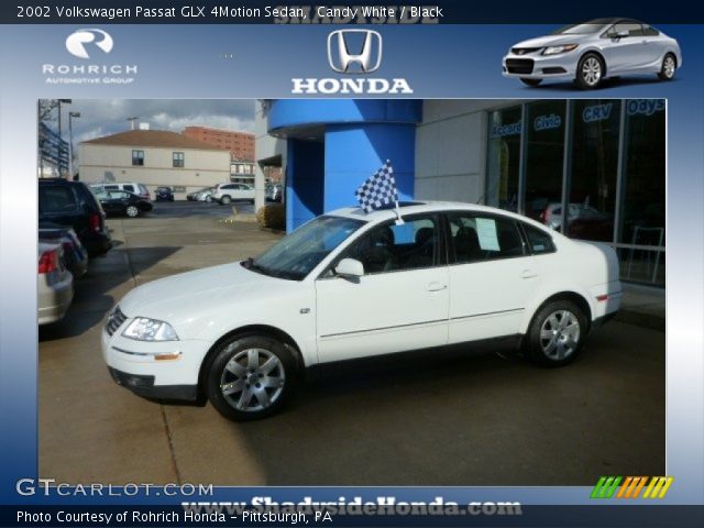 2002 Volkswagen Passat GLX 4Motion Sedan in Candy White