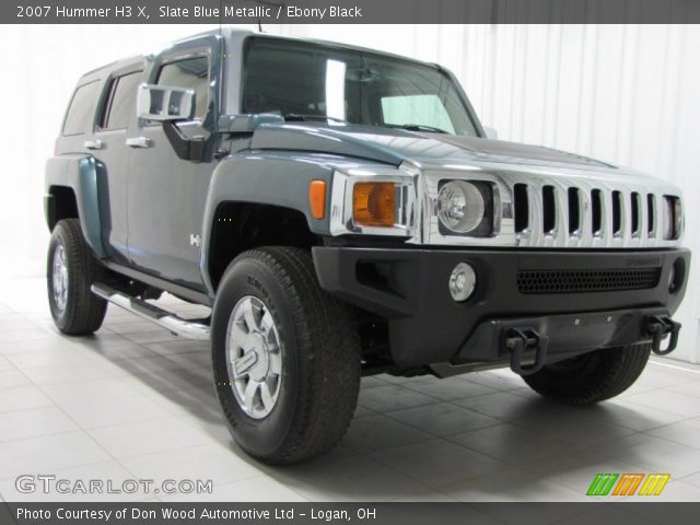 2007 Hummer H3 X in Slate Blue Metallic