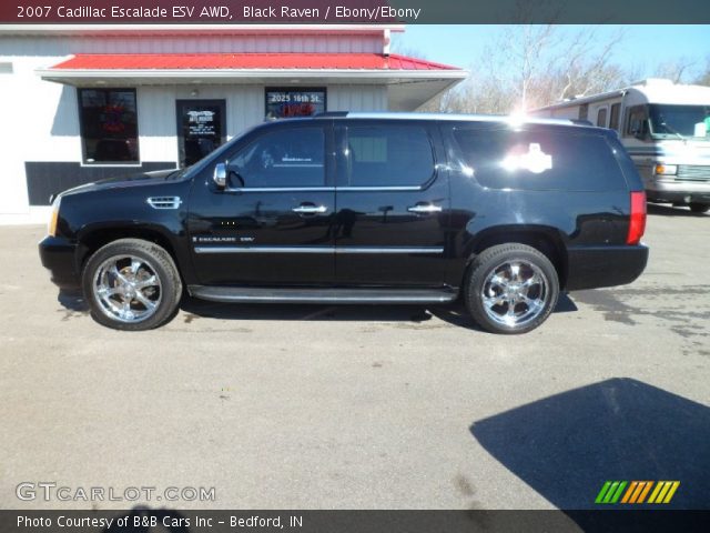 2007 Cadillac Escalade ESV AWD in Black Raven