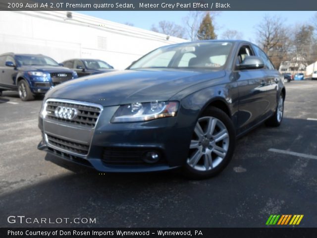 2009 Audi A4 2.0T Premium quattro Sedan in Meteor Grey Pearl Effect