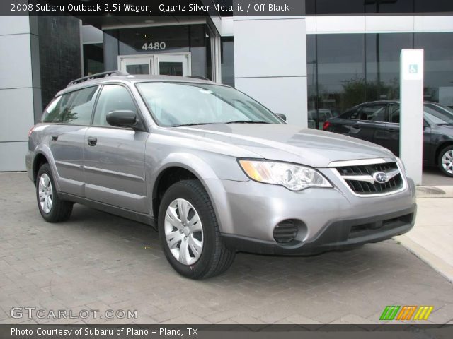 2008 Subaru Outback 2.5i Wagon in Quartz Silver Metallic