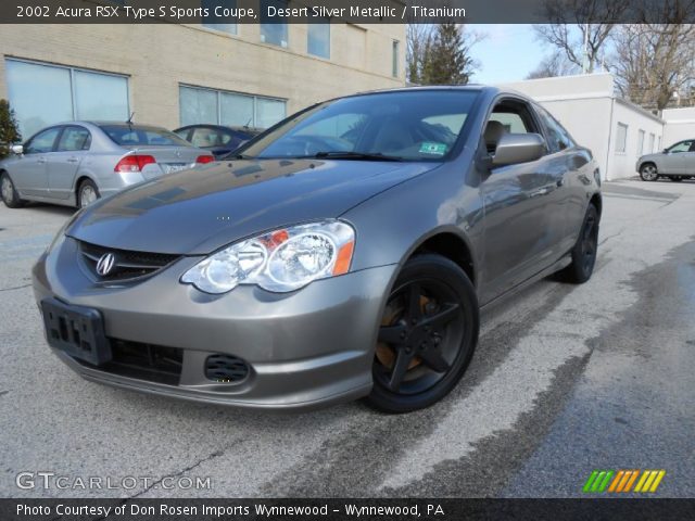 2002 Acura RSX Type S Sports Coupe in Desert Silver Metallic
