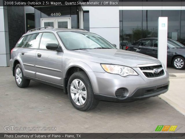 2008 Subaru Outback 2.5i Wagon in Quartz Silver Metallic