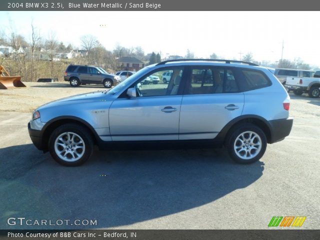 2004 BMW X3 2.5i in Blue Water Metallic