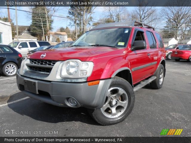 2002 Nissan Xterra SE V6 SC 4x4 in Molten Lava Metallic
