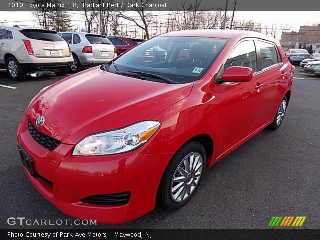 2010 Toyota Matrix 1.8 in Radiant Red