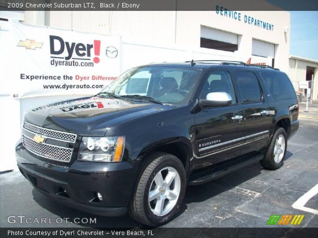 2009 Chevrolet Suburban LTZ in Black