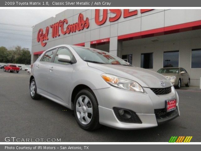 2009 Toyota Matrix 1.8 in Classic Silver Metallic
