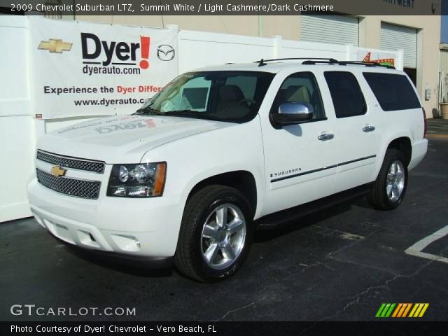 2009 Chevrolet Suburban LTZ in Summit White