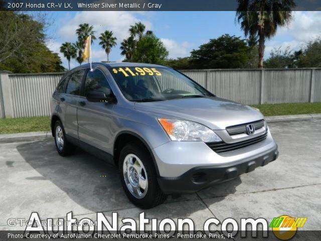 2007 Honda CR-V LX in Whistler Silver Metallic
