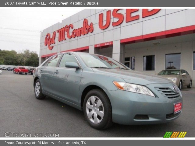2007 Toyota Camry LE in Aloe Green Metallic