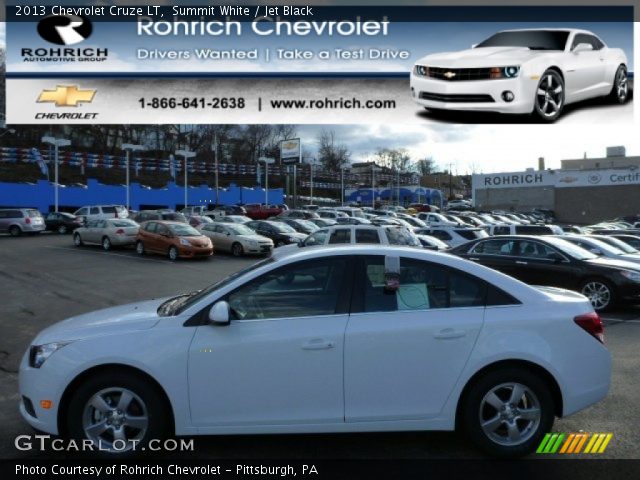 2013 Chevrolet Cruze LT in Summit White