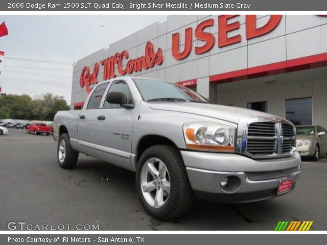 2006 Dodge Ram 1500 SLT Quad Cab in Bright Silver Metallic