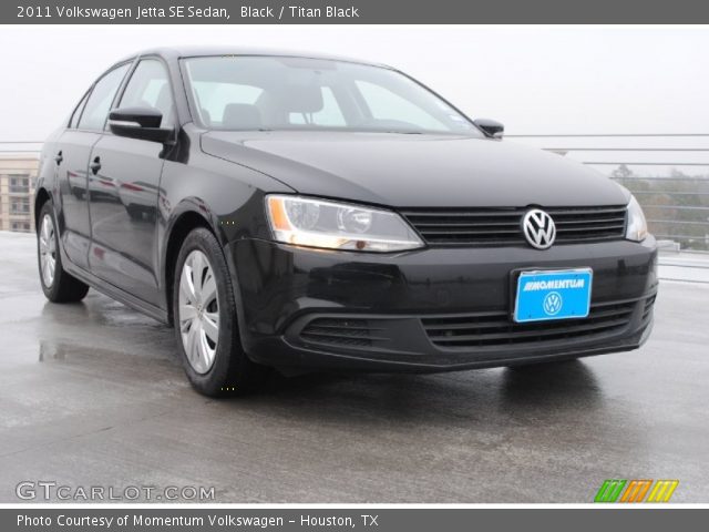 2011 Volkswagen Jetta SE Sedan in Black