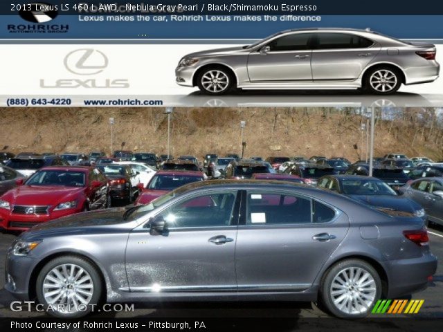 2013 Lexus LS 460 L AWD in Nebula Gray Pearl
