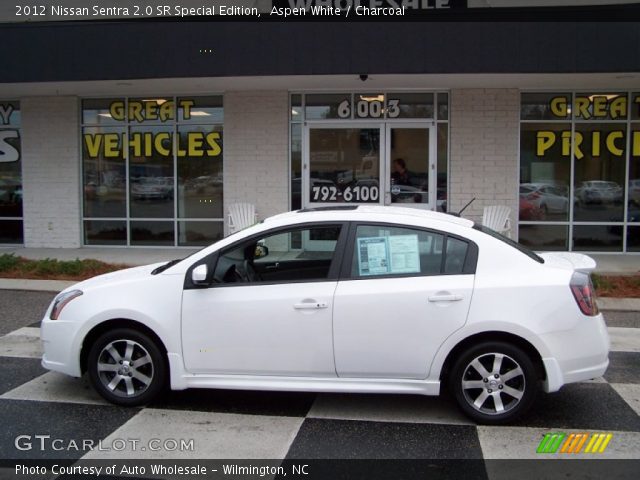 2012 Nissan Sentra 2.0 SR Special Edition in Aspen White