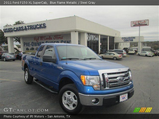 2011 Ford F150 XL SuperCab in Blue Flame Metallic